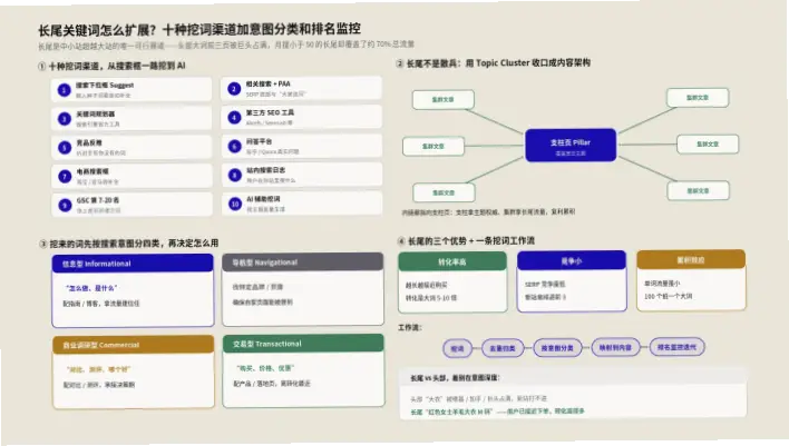 如何从500个关键词扩展到6万个？